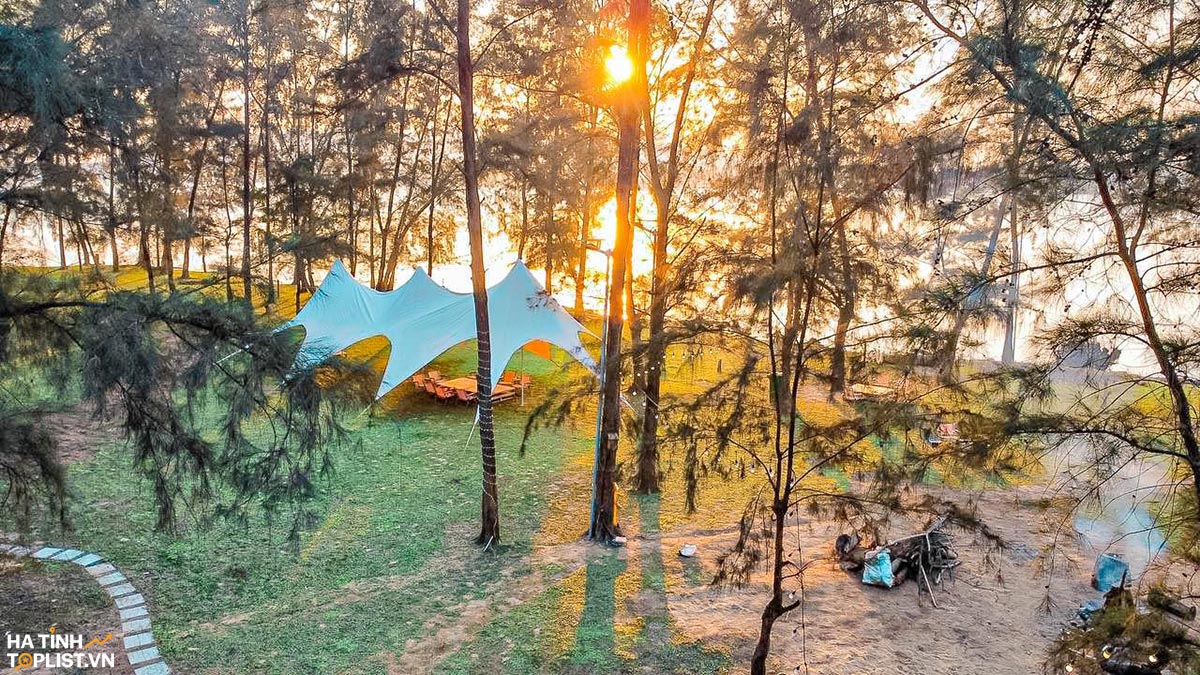 Địa điểm cắm trại tại Hà Tĩnh