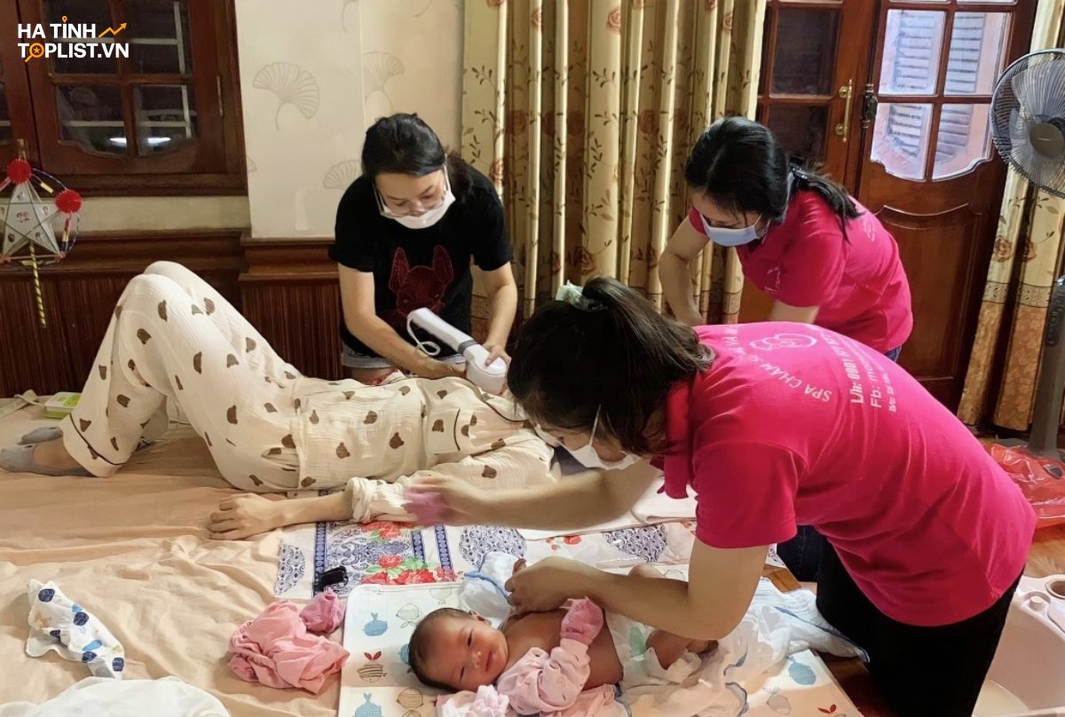 Dịch vụ chăm sóc mẹ và bé tại Hà Tĩnh 