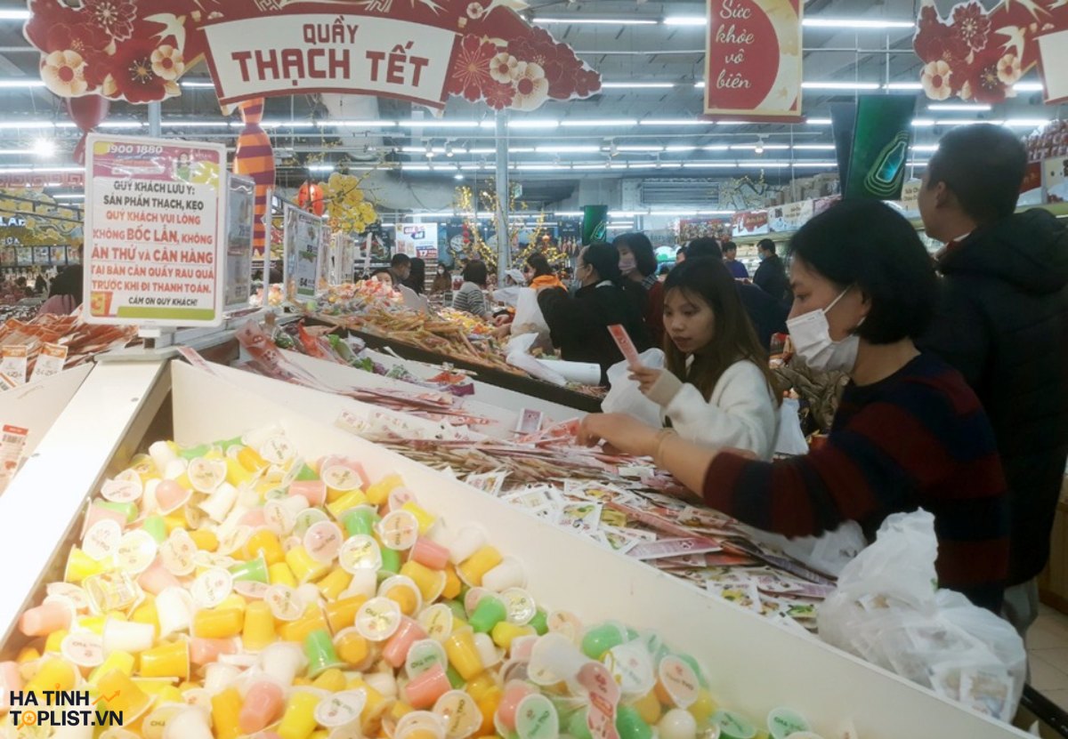 Địa chỉ mua bánh kẹo Tết tại Hà Tĩnh